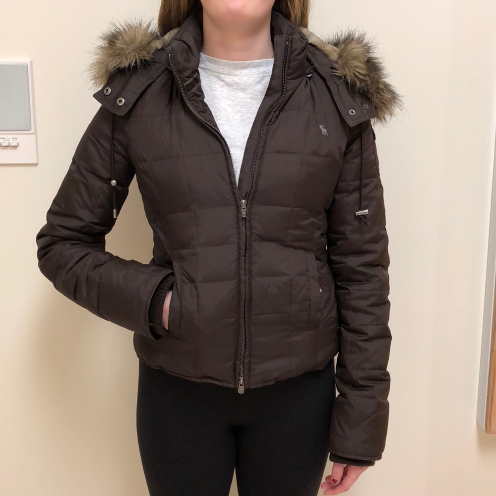 Abercrombie & Fitch down filled parka / coat